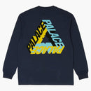 Palace P-3d Longsleeve (fw23) Navy