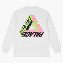 Palác P-3D Longsleeve (FW23) bílý