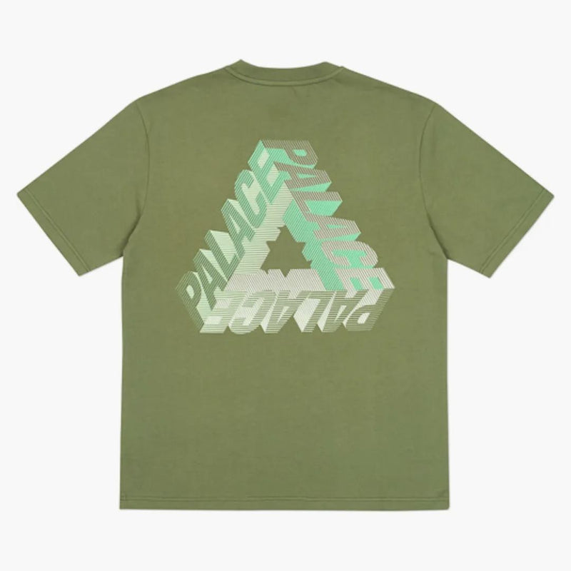 Palace P-3d T-shirt (ultimo 2017) Army Green