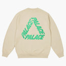Palace P3 Glitter Crew Stoney Gray