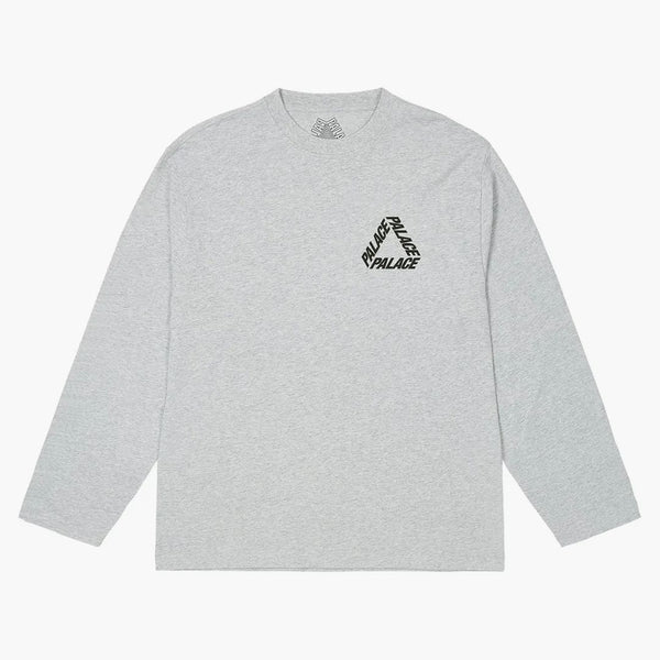 Palace P3 Longsleeve Gray Marl