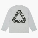 Palace P3 Longsleeve Gray Marl