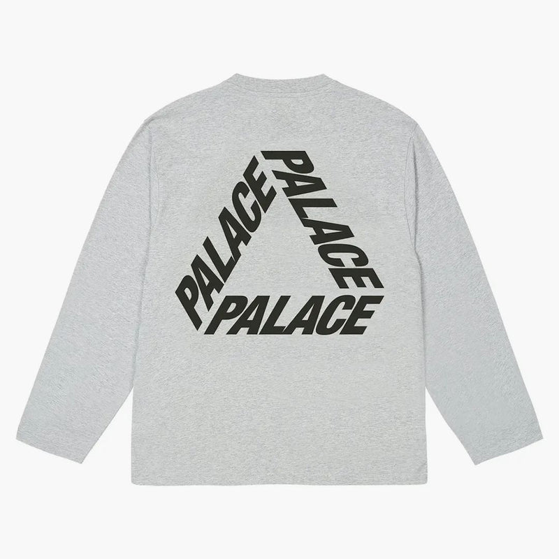 Palace P3 Longsleeve Gray Marl