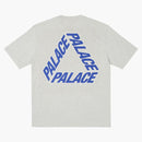 Palace P-3 Outline T-shirt Gray Marl