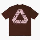 Palace P-3 Outline T-shirt Nice Brown