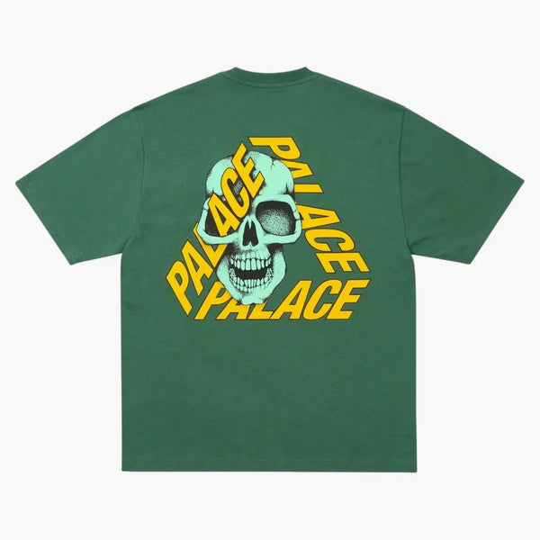 Palace P3 Skull T-Shirt Race Race Green