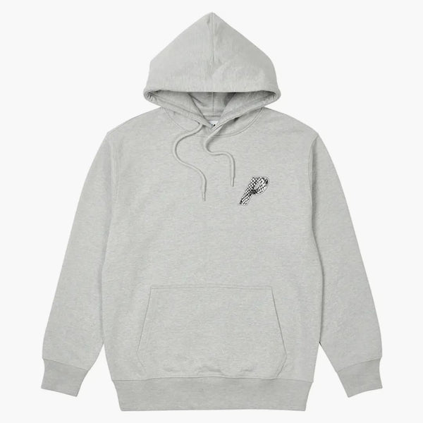 Palace P-3 Snake Applique Hood Grey Marl