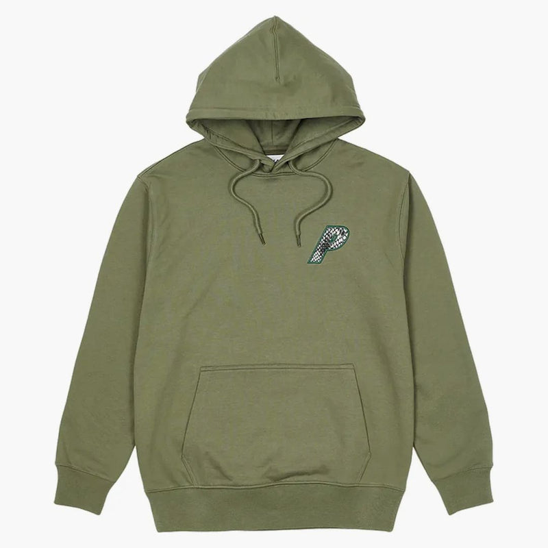 Palace P-3 Snake Applique Hood Olive