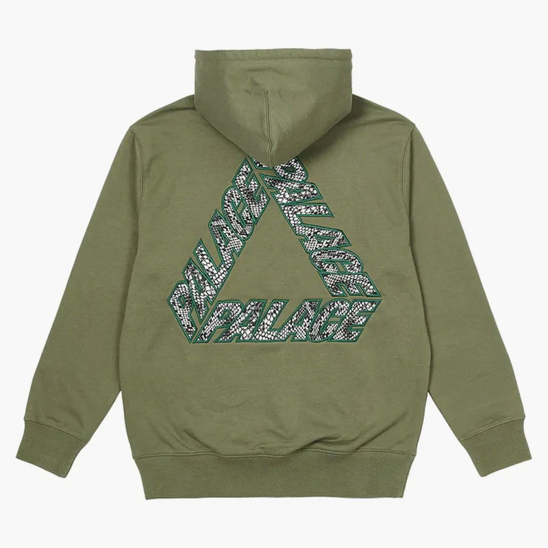 Palace P-3 Snake Applique Hood Olive