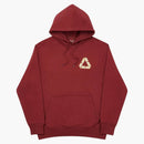 Palace P3 Team Hood Burgundy