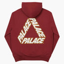 Palace P3 Team Hood Burgundy