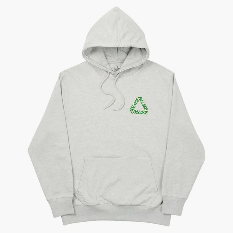 Palace P3 Team Hood Grey Marl