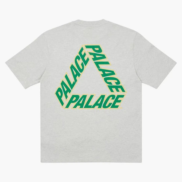 Palace P3 Team T-Shirt Gray Marl