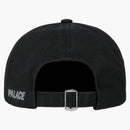 Palace P 6-panel Hat (fw25) Black