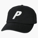 Palace P 6-panel Hat (fw25) Black