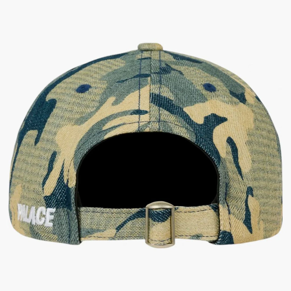 25SSP 6-PANEL CAMO DENIMキャップ Palace P 6 Panel Camo Denim-Buy at Hypeneedz