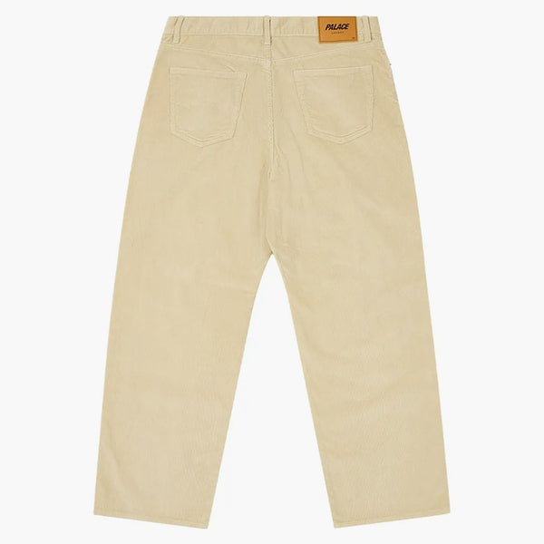 Palace P90 Baggy Cord Trouser Stone