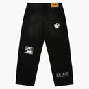Palace P90 Baggy Jean Patch Up Black
