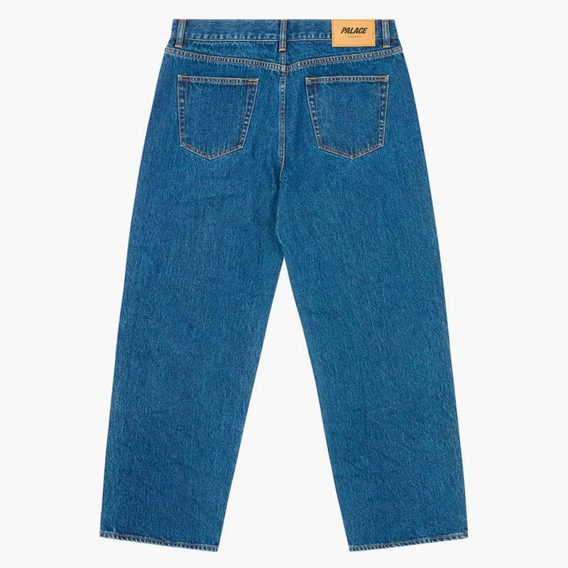 Palace P90 Baggy Jean (ss24) Indigo Wash