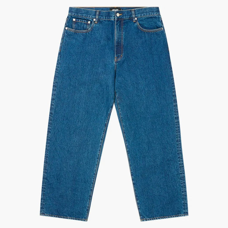 Palace P90 Baggy Jean (ss24) Indigo Wash