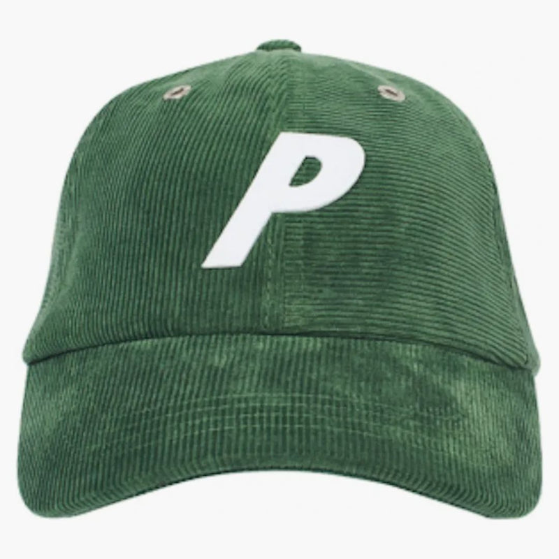 Palace P Cord 6-Panel Green