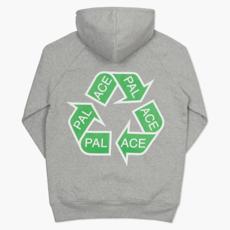 Palace P-Cycle Hood Gray Marl