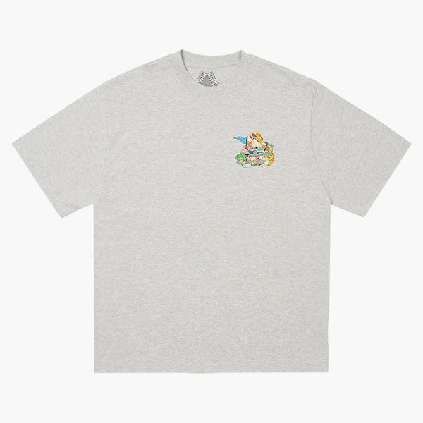 Palace P Sea T-shirt grå Marl