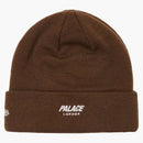 Palace P-Statue New Era Beanie Brown