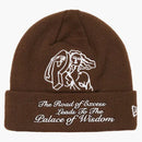 Palace P-Statue New Era Beanie Brown