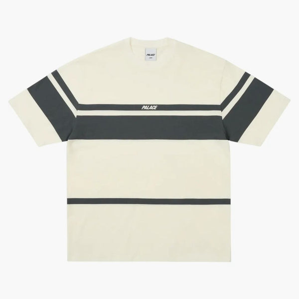 Palace P-stripe T-shirt Concrete Grey