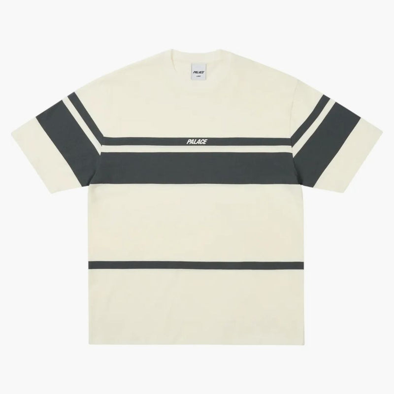 Palace P-stripe T-shirt Concrete Grey