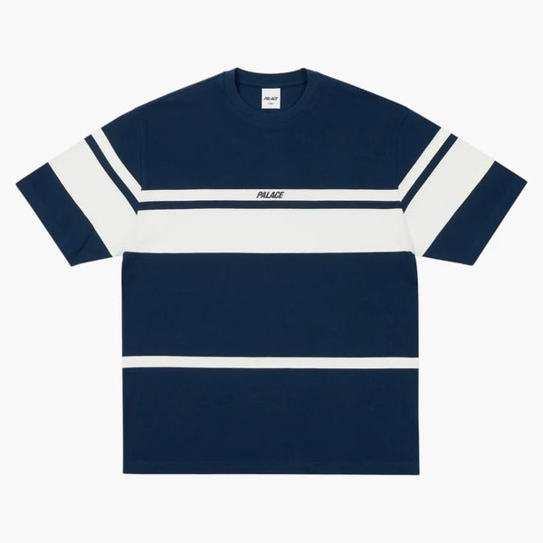 Palace P-Stripe T-shirt granatowy