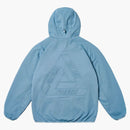 Palace P-tec fleece jacka blå