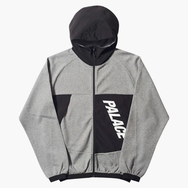 Palác P-Tech Track Jacket Grey Heather/Black
