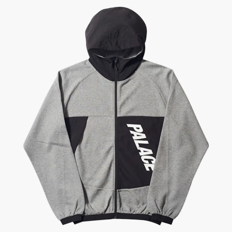 Palác P-Tech Track Jacket Grey Heather/Black
