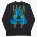 Palazzo coppia di hippys longsleeve nero