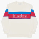 Palace Jeans Crew White