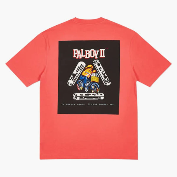 Palats palboy t-shirt ljus röd