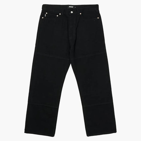 Palace Panel Jean Stone Wash Black