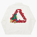 Palace Parrot Palace-3 Coach Jacket White