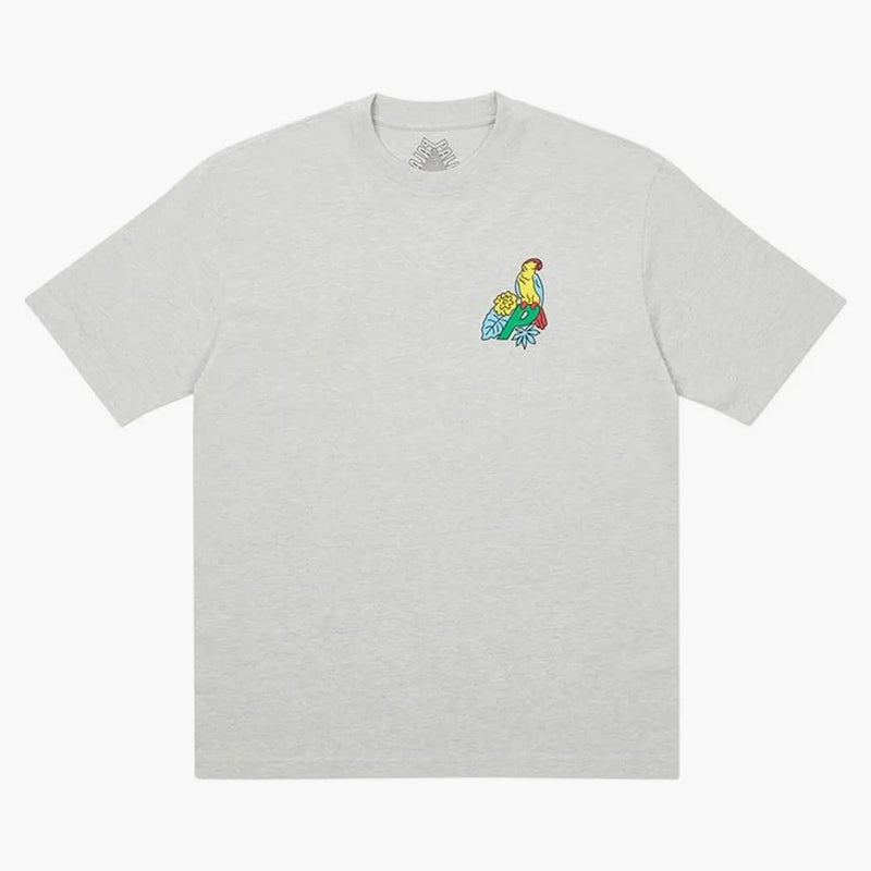 Palace Parrot Palace-3 T-shirt Gray Marl