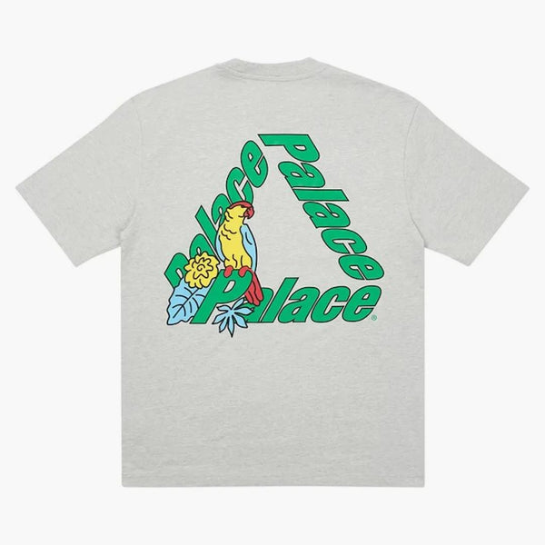 Palace Parrot Palace-3 T-shirt Gray Marl