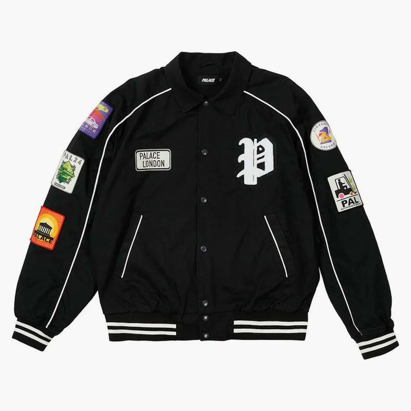 Palace Patches Cotton Bomber Black