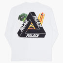 Palace Payne Longsleeve White