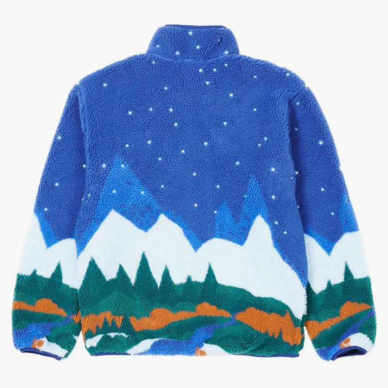 Palácový trychtýř Fleece Blue
