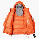 Palace pertex frost balaclava puffa orange
