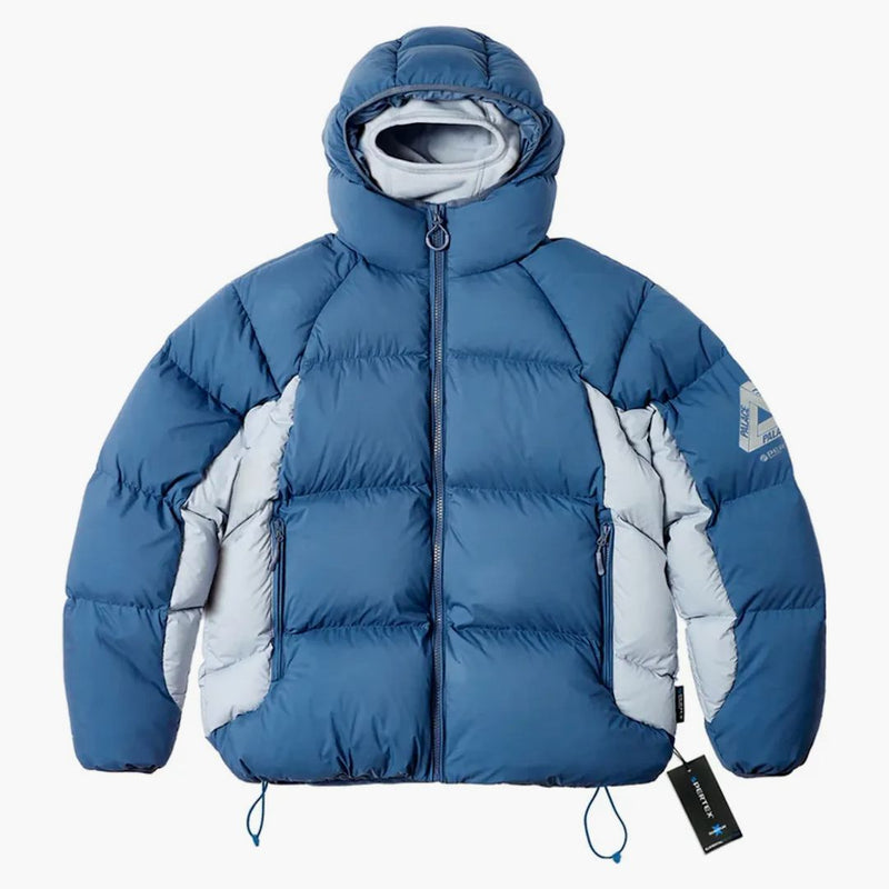 Palác Pertex Matte Balaclava Puffa Blue Chill