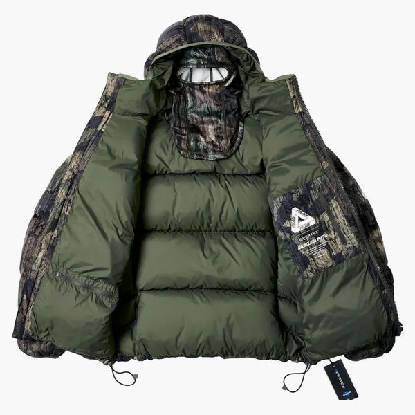 Palace Pertex Matte Balaclava Puffa Deep Forest
