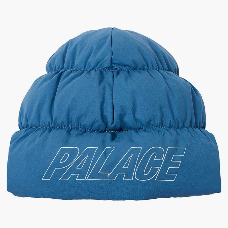Palace Pertex Puffa Beanie Chill Blue