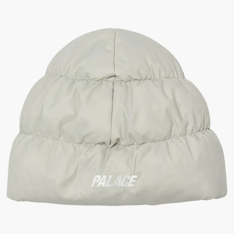 Palace Pertex Puffa Beanie (FW24) Frost Grey
